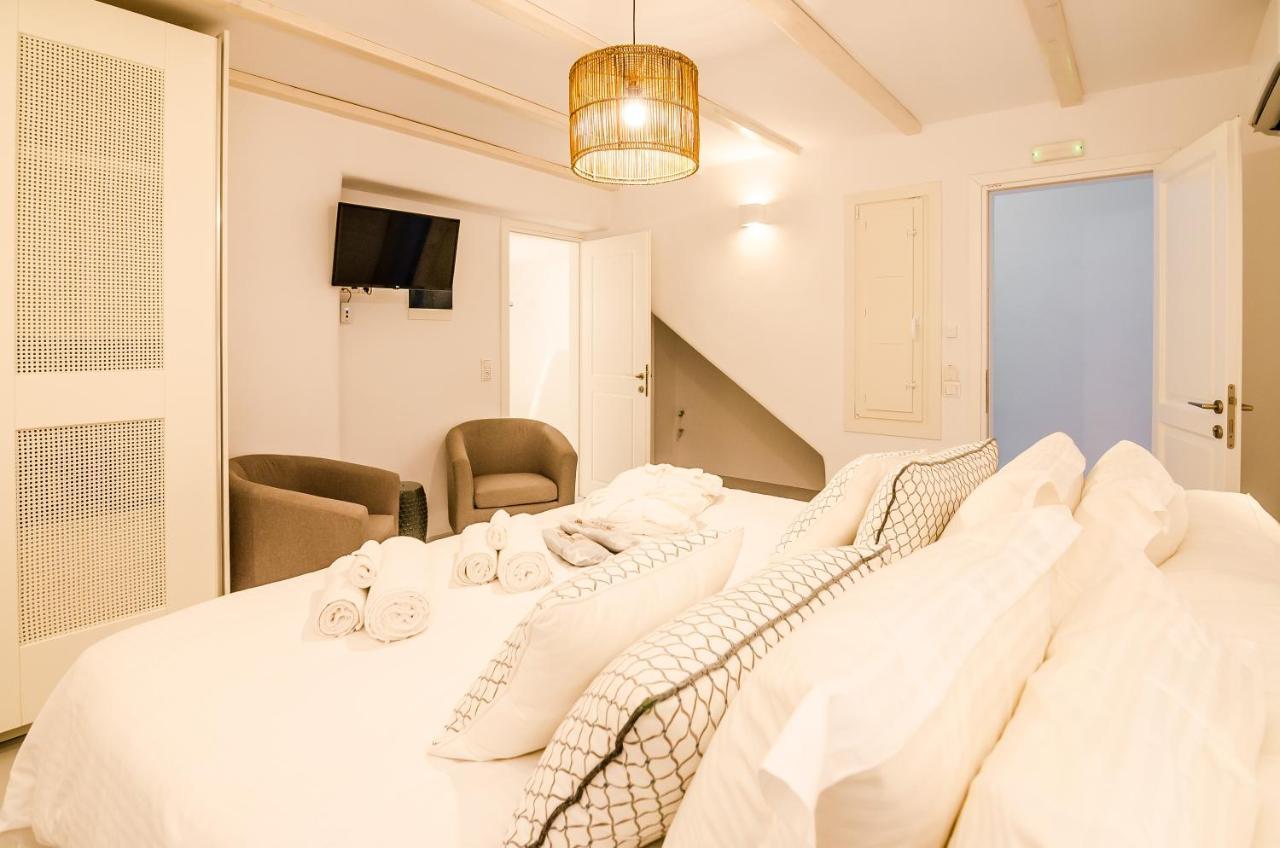 Eden View Suites & Villas Platys Gialos  ภายนอก รูปภาพ