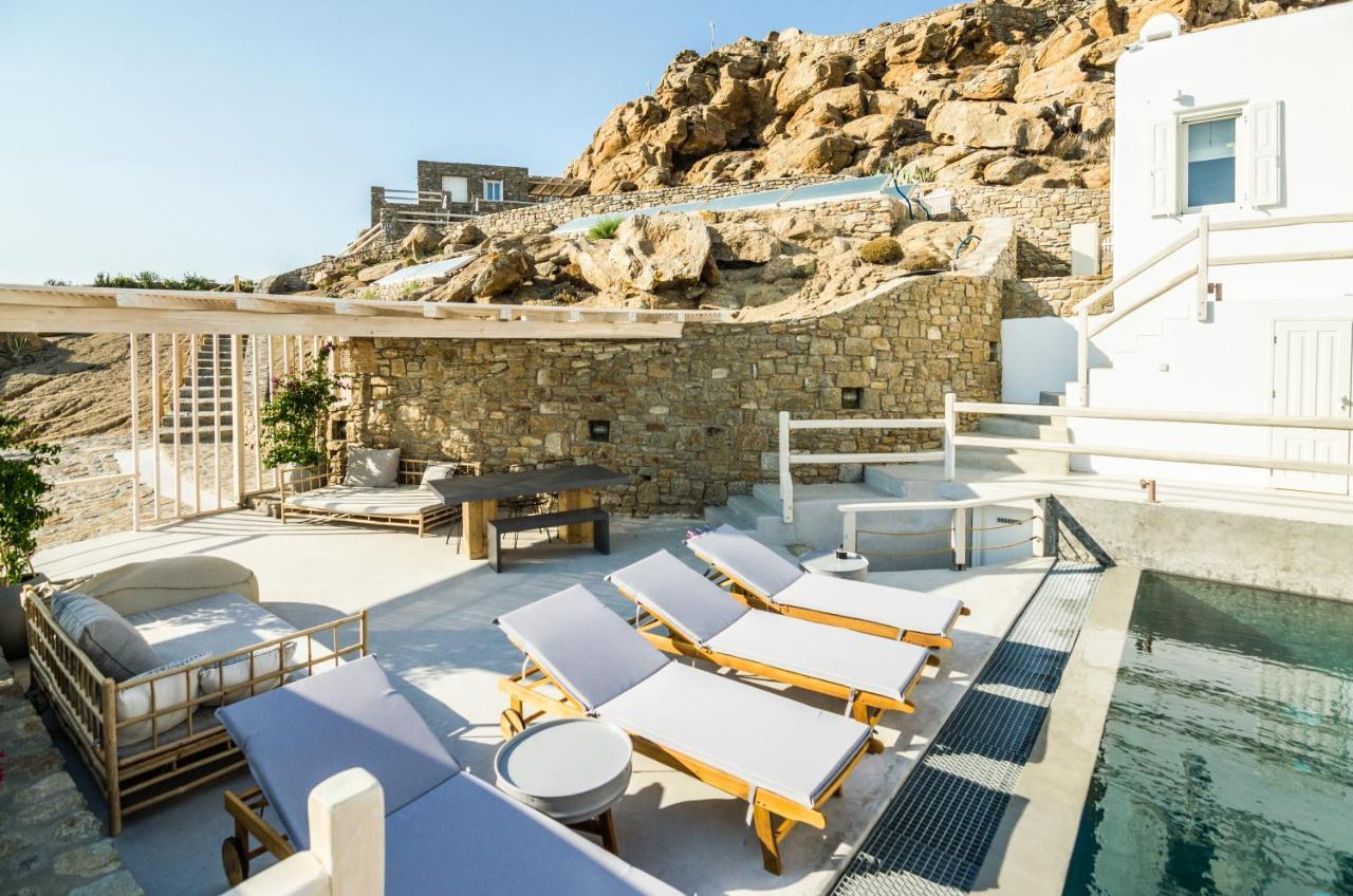 Eden View Suites & Villas Platys Gialos  ภายนอก รูปภาพ