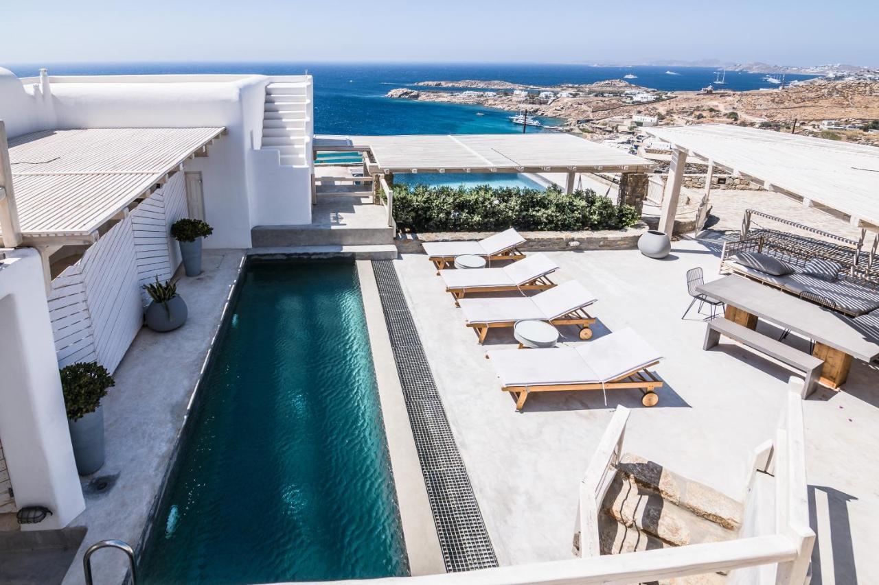 Eden View Suites & Villas Platys Gialos  ภายนอก รูปภาพ