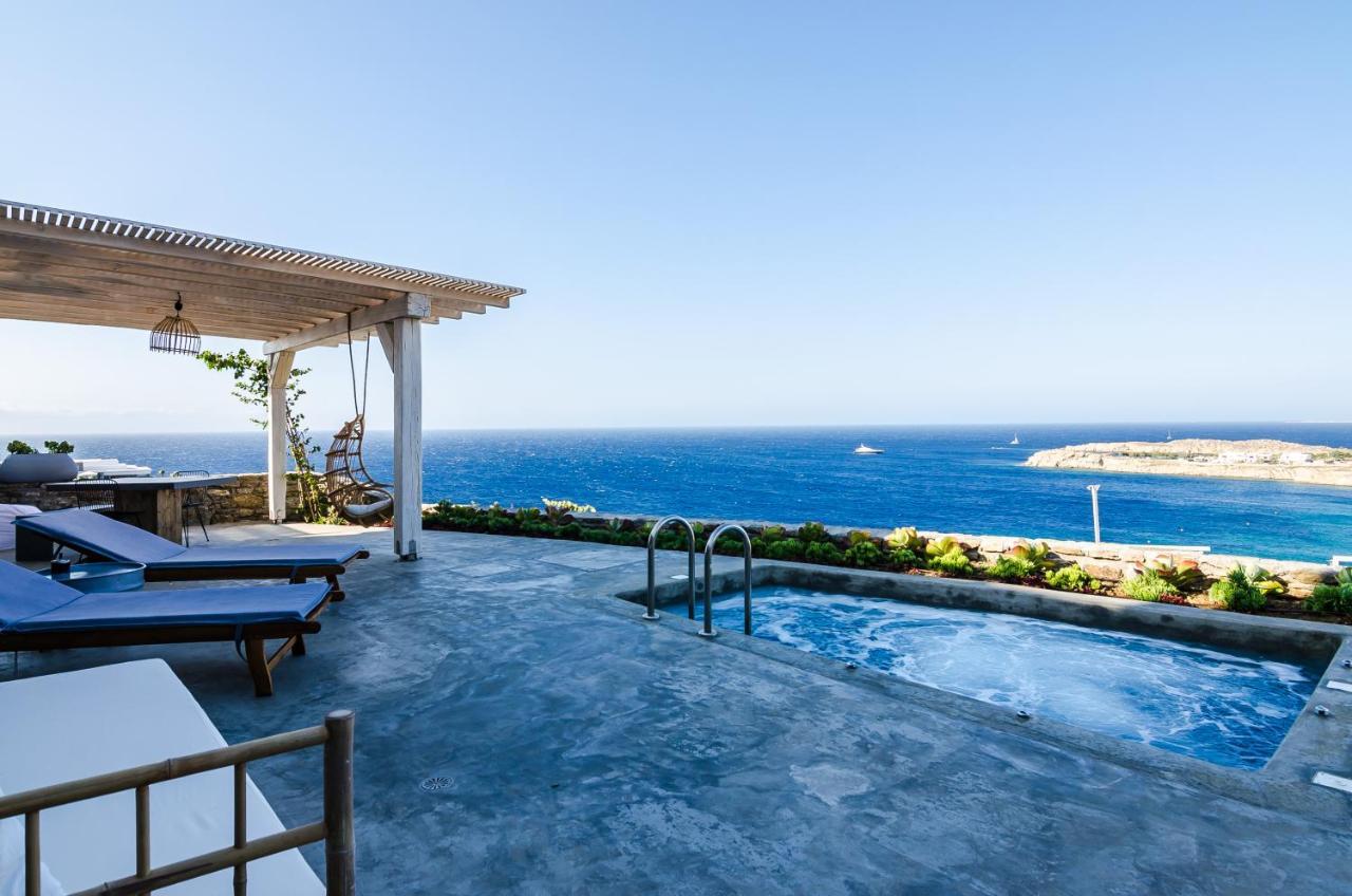 Eden View Suites & Villas Platys Gialos  ภายนอก รูปภาพ