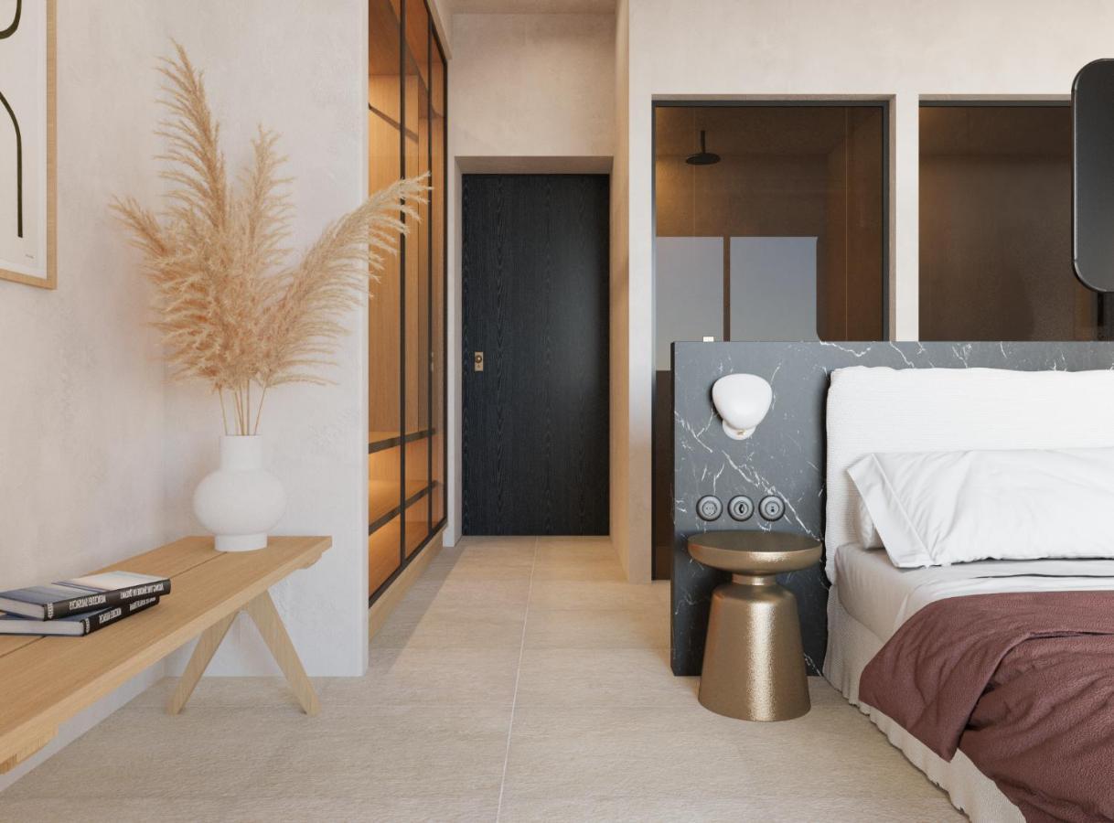 Eden View Suites & Villas Platys Gialos  ภายนอก รูปภาพ