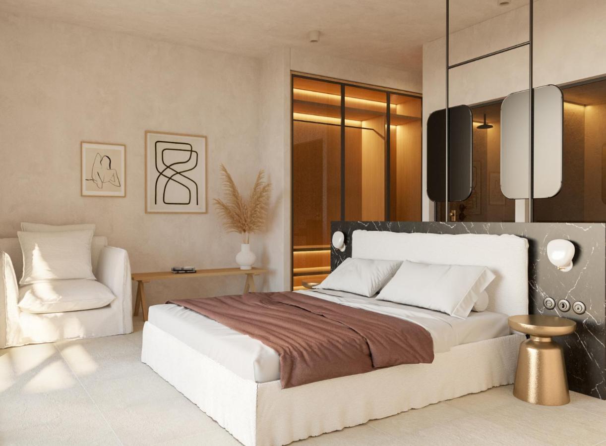 Eden View Suites & Villas Platys Gialos  ภายนอก รูปภาพ