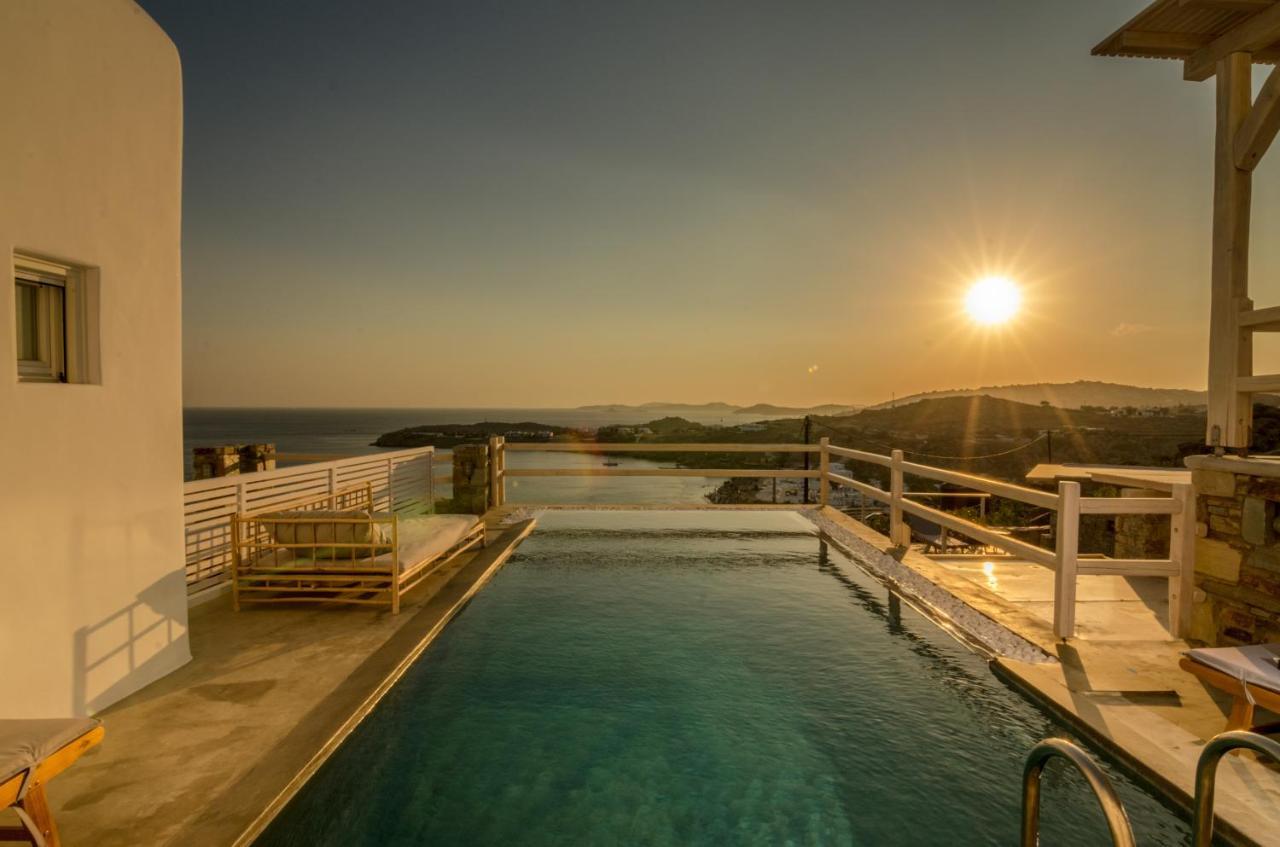 Eden View Suites & Villas Platys Gialos  ภายนอก รูปภาพ