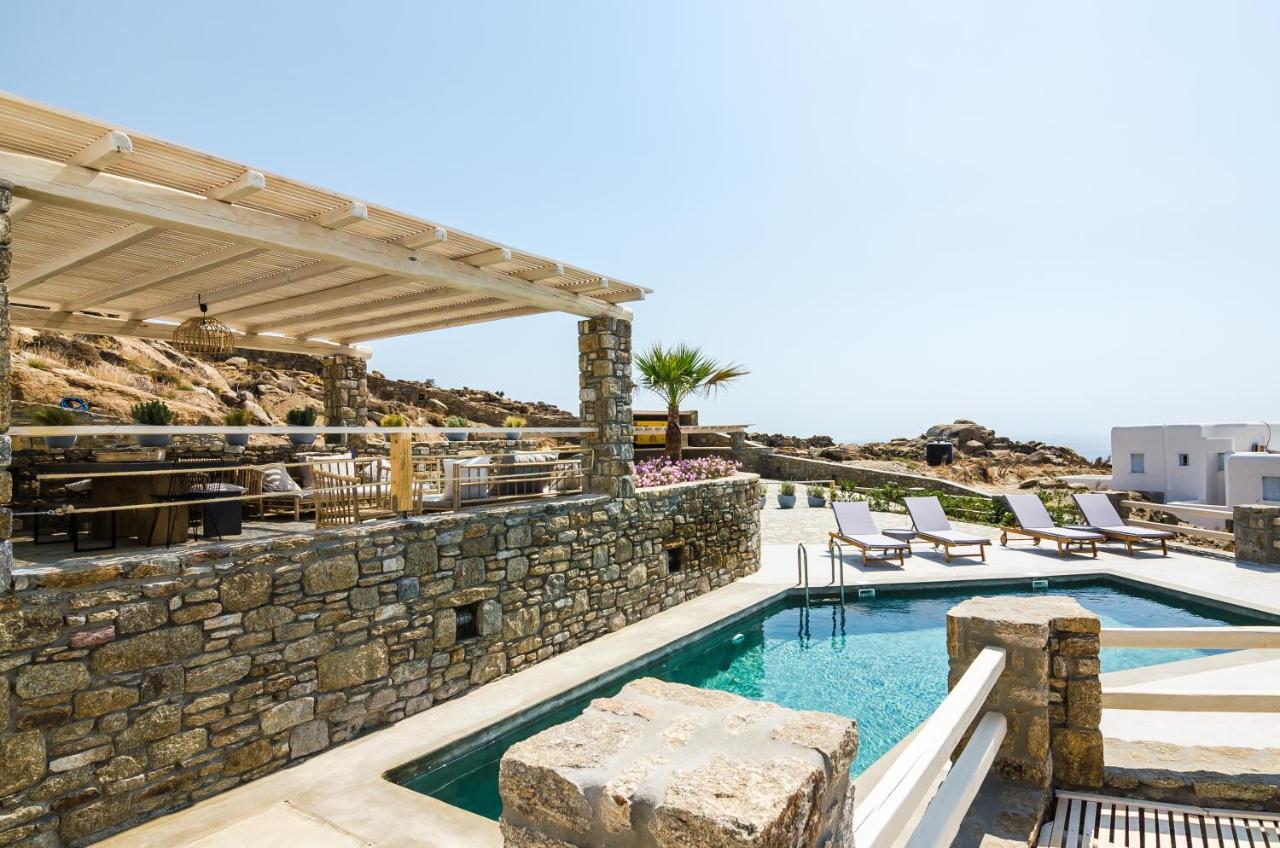 Eden View Suites & Villas Platys Gialos  ภายนอก รูปภาพ